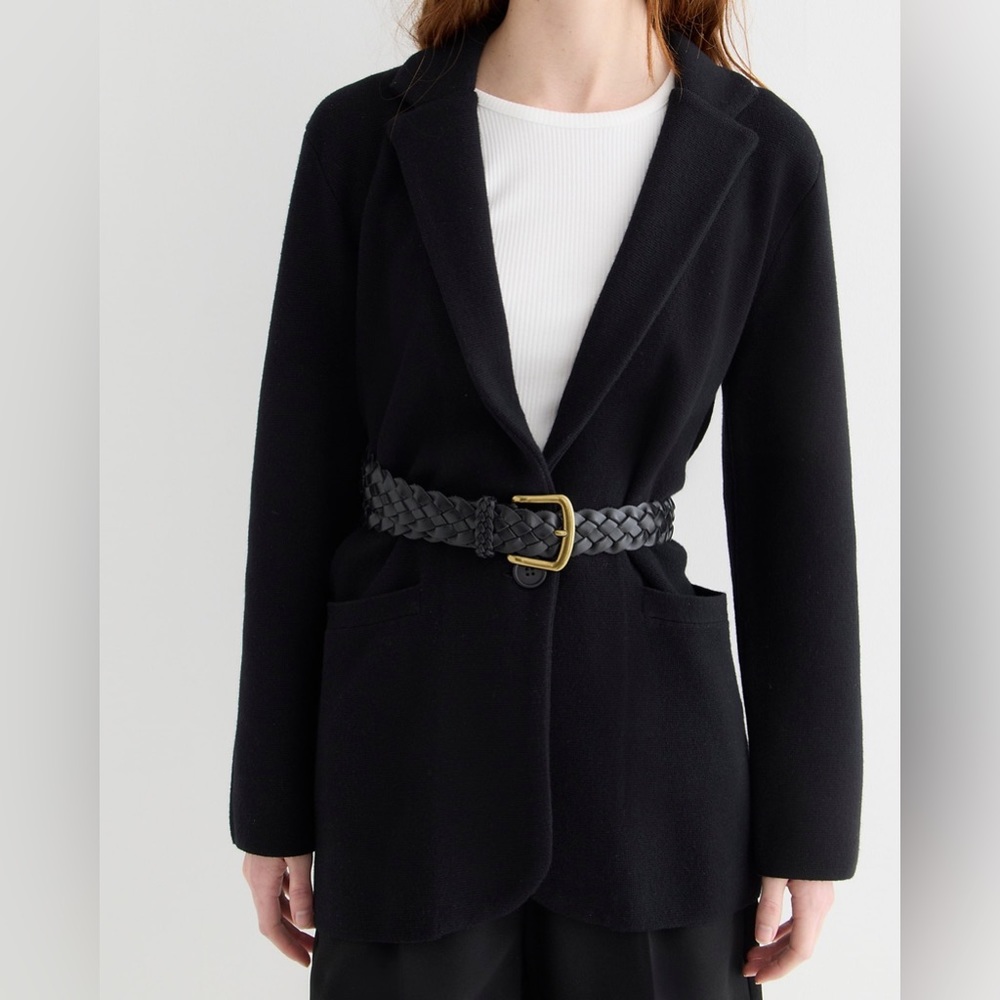 NWT J.Crew Schoolboy Sweater Blazer - Picture 3 of 6